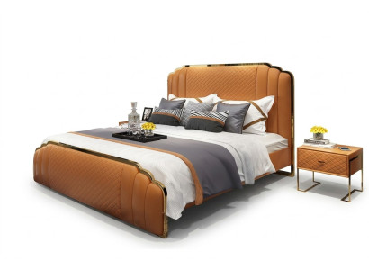 Łóżko Podkładka Design Luksusowe Hotelowe Łóżko Podwójne Małżeństwo Sleep Pokój 180x200cm