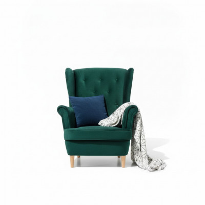 Kanapa Sofa Fotel Design miejsce do siedzenia Skóra Lounge Club Podkładka Luxury Ears