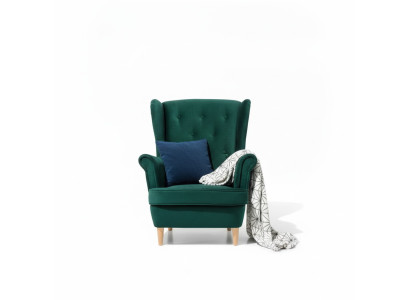 Kanapa Sofa Fotel Design miejsce do siedzenia Skóra Lounge Club Podkładka Luxury Ears