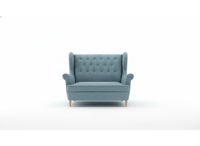 Ławka Chesterfield dwumiejscowa miejsce do siedzenia Sofa Kanapa Podkładka Aksamit Kanapy