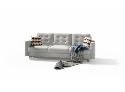 Sofa Trzyosobowa Classic Couch Podkładka 3 miejsce siedzące 100% Włókienniczy Kanapy Materiał Nowość