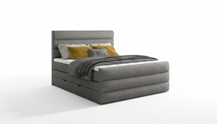 Luksusowe pudełko ze sprężynami Łóżko Design łóżka Hotelowe Wyposażenie Podwójne łóżko 140/160/180x200