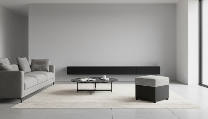 Podkładka Design Stołek Design Podnóżek Ottoman Siedziba Włókienniczy Szezlong