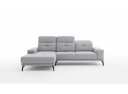 L Shape Narożnikowa kanapa Materiał Siedziba Ustaw Projektant Żywy krajobraz Włókienniczy Sofa Nowość