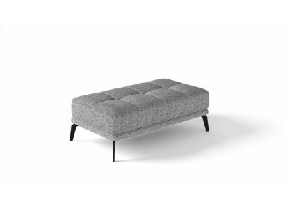Podnóżek Lounge Stołek xxl Club Ottoman Pufa Skóra Włókienniczy Ottoman Designer Nowy