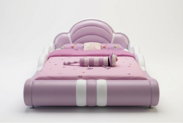żłobek Łóżko Girl bed Sypialnia Design Podwójne łóżko Nowość