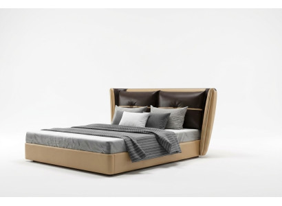 Luksusowy designerski Hotel Łóżko Sypialnia Podkładka łóżka Double Bed