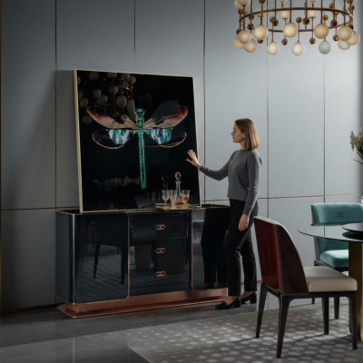 Kredens Kredens Design Meble Drewno Komody Kredens Prawdziwe drewno Side