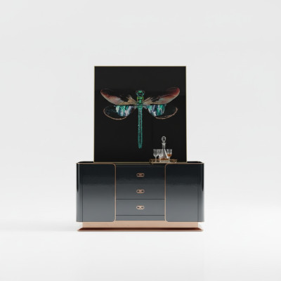 Kredens Kredens Design Meble Drewno Komody Kredens Prawdziwe drewno Side