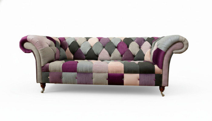 Chesterfield 3 miejsce do siedzenia Designerskie Meble New Modern Design Włókienniczy Living Room Couches