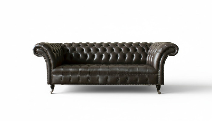 Chesterfield 3 miejsce do siedzenia Nowoczesny design Kanapy Skóra Sofa xxl Meble do siedzenia Meble Sofy