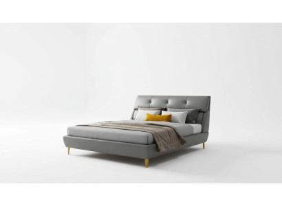 Sypialnia Hotelowe łóżka Double Łóżko Design Skóra łóżka 180x200cm
