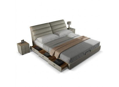 Łóżko Classic Podkładka Design Luksusowe podwójne łóżko hotelowe Sleep Pokój
