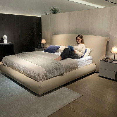 Łóżko Design Luxury Double Hotel Łóżko Classic Luxury Sleep Pokój Włochy Nowe