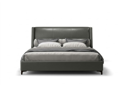 Łóżko Podkładka Design Luksusowe podwójne łóżko hotelowe Małżeństwo 180x200cm Sleep Pokój Metal