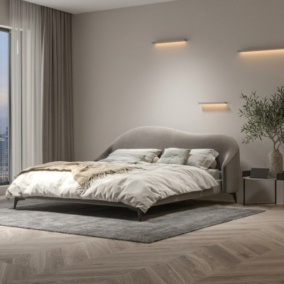 Włoska Sypialnia Meble Podkładka Double Bed Design bed