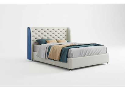 Łóżko Podkładka Design Luksusowe podwójne łóżko hotelowe Sleep Pokój Skóra Modern