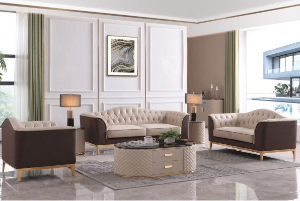 Kompletny zestaw Zestaw sofowy 3+2+1 miejsce do siedzenia sofa projekt kanapa Żywy krajobraz