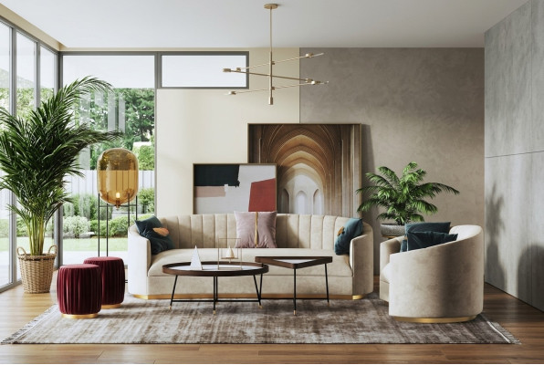 Zestaw sofowy 3+1 miejsce do siedzenia Zestaw Design Sofa Podkładka Kanapy Kanapa Modern