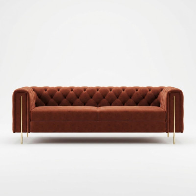 Sofa Trzyosobowa Podkładka Design Sofa Siedziba Sofy 3-osobowy Pokój Meble Modern