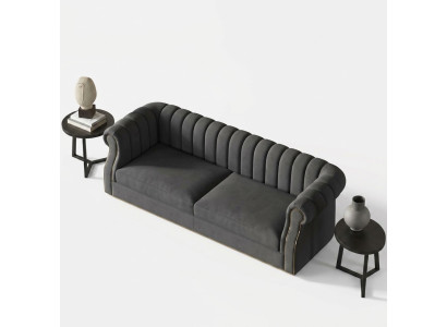 Designerska Sofa 3 miejsce do siedzenia Nowoczesna kanapa Sofy Podkładka Design Sofa Trzyosobowa