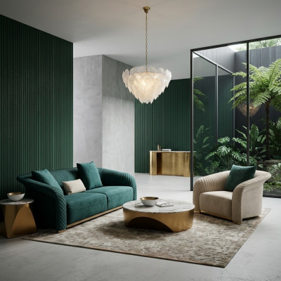 Design Podkładka Luxury Siedziba Sofa Kanapa Włókienniczy Sofa 3 miejsce do siedzenia sztuczna skóra