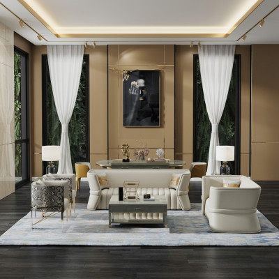 Zestaw sofowy 3+2 miejsce do siedzenia Ustawić Sofę Podkładka Sofa Obcios Design Meble