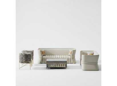 Zestaw sofowy 3+2 miejsce do siedzenia Ustawić Sofę Podkładka Sofa Obcios Design Meble