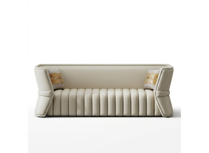 Sofa 3 miejsce do siedzenia Siedziba Żywy krajobraz Sofy Kanapy Podkładka Trzyosobowa Luxury Meble
