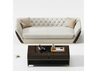 Sofa 3 miejsce do siedzenia Sofa Żywy krajobraz Ustawić Deco Design Nowoczesna Sofa Siedziba