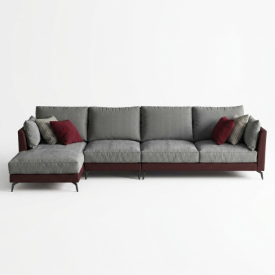 Kanapa Narożnikowa kanapa Żywy krajobraz Sofa Podkładka Ustawić Materiał Sofy Meble
