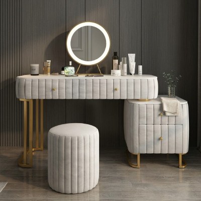 Designerskie Konsole Toaletka Kosmetyki Tabela Lustro Deco Kredens Fryzjer