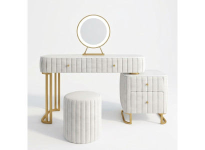 Designerskie Konsole Toaletka Kosmetyki Tabela Lustro Deco Kredens Fryzjer