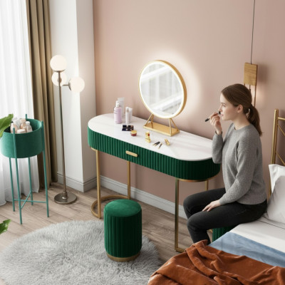 Toaletka Design Konsole stoły + Stołek Toaletka Make Up Tabela Nowość