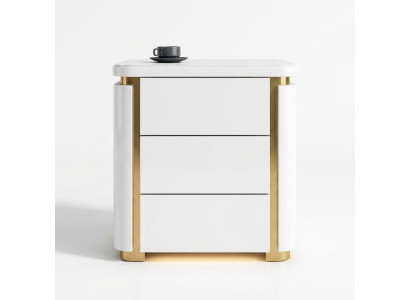Design Night Tabela .konsola Metal Shine stoły Konsole Sleep Pokój