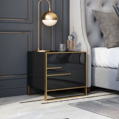 Nocna konsola Side Sleep Drewno Design Pokój stoły Konsole