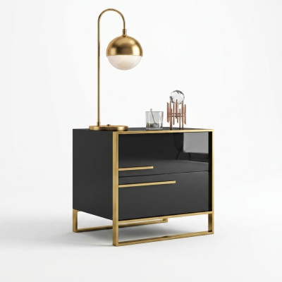 Nocna konsola Side Sleep Drewno Design Pokój stoły Konsole