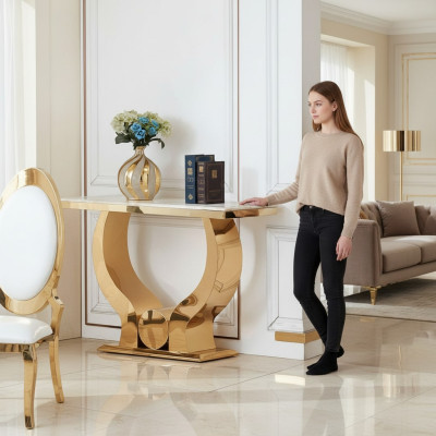 Designerskie toaletki Stół konsolowy Kredens Drewno Kredens Szafa
