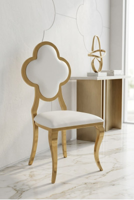 Design Krzesło Materiał Krzesła Stal nierdzewna Fotel Podkładka Luxury Fotel