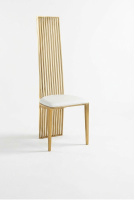Design Krzesło Luksusowa Podkładka Classic Krzesła Stal odporna Fotel Krzesła