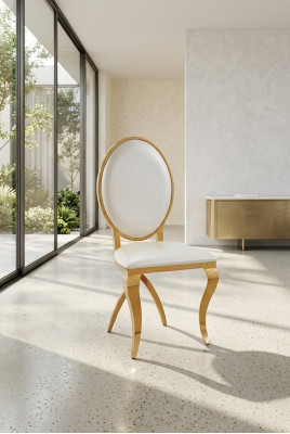 Luksusowy Włókienniczy Stal nierdzewna Fotel Dining Room Design Krzesło Fotel Podkładka