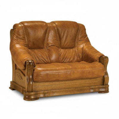 Sofy 2 miejsce do siedzenia Designerska dwuosobowa skórzana sofa do salonu kanapy sofa tapicerowana