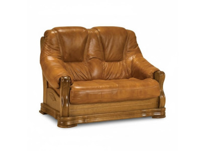 Sofy 2 miejsce do siedzenia Designerska dwuosobowa skórzana sofa do salonu kanapy sofa tapicerowana