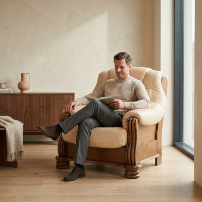 Designerska Podkładka TV Fotel Sofa Couch 1 miejsce do siedzenia Designerskie kanapy