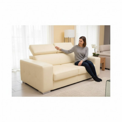 Sofa Dwuosobowa Nowa Nowoczesna Sofa Beżowa 2 miejsce do siedzenia Sofy Sofy Meble Lounge Drewno