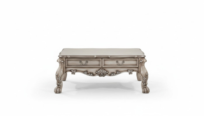 stolik kawowy Tabela Sofa stoły Stolik Living Room Design Beżowe Drewno Barokowe