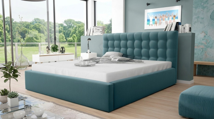 Nowoczesne łóżko King Size Chesterfield nowoczesne łóżko hotelowe Podwójne łóżko