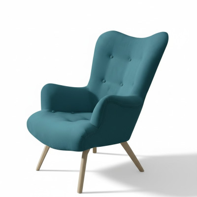 Fotel Single Seater Lounge Club Meble EarsFotel Sofa Kanapa Telewizor Podkładka Nowość
