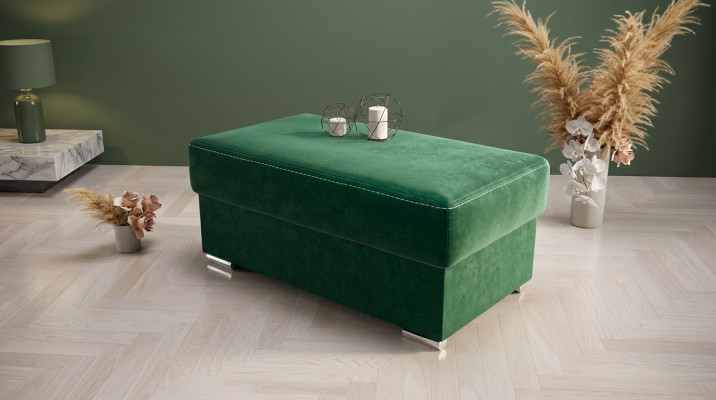 Meble Living Ławki Siedziba Włókienniczy Green Design Ottoman Stołek Tapicerowana Noga Do Stołka