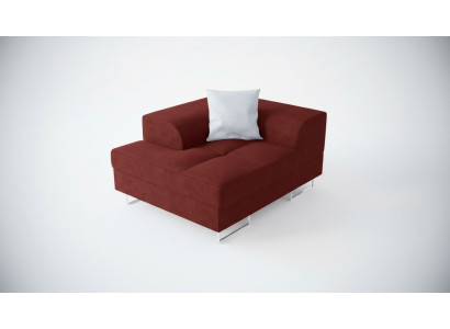 Fotel Design Couch Sofa Relaks Włókienniczy Lounge Club Podkładka miejsce siedzące Luxury TV